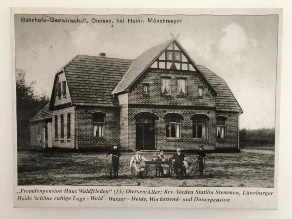 Apartament Alter Bahnhof Otersen Kirchlinteln Zewnętrze zdjęcie